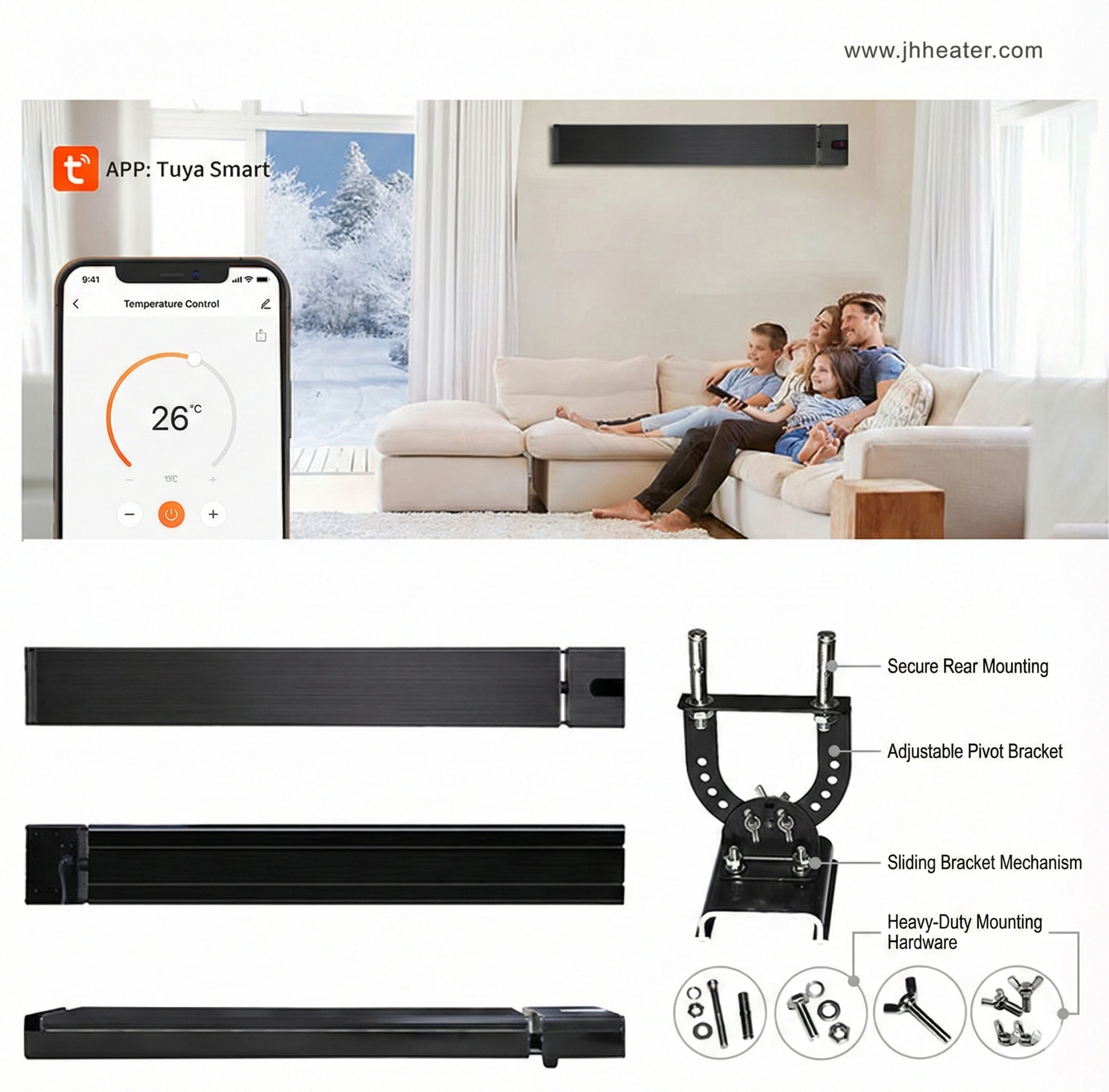 23W Infrared Heater